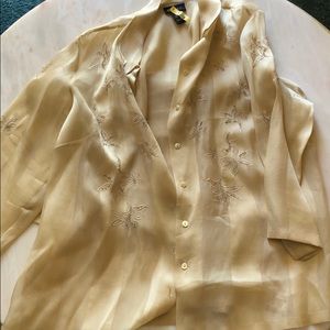 Gold blouse